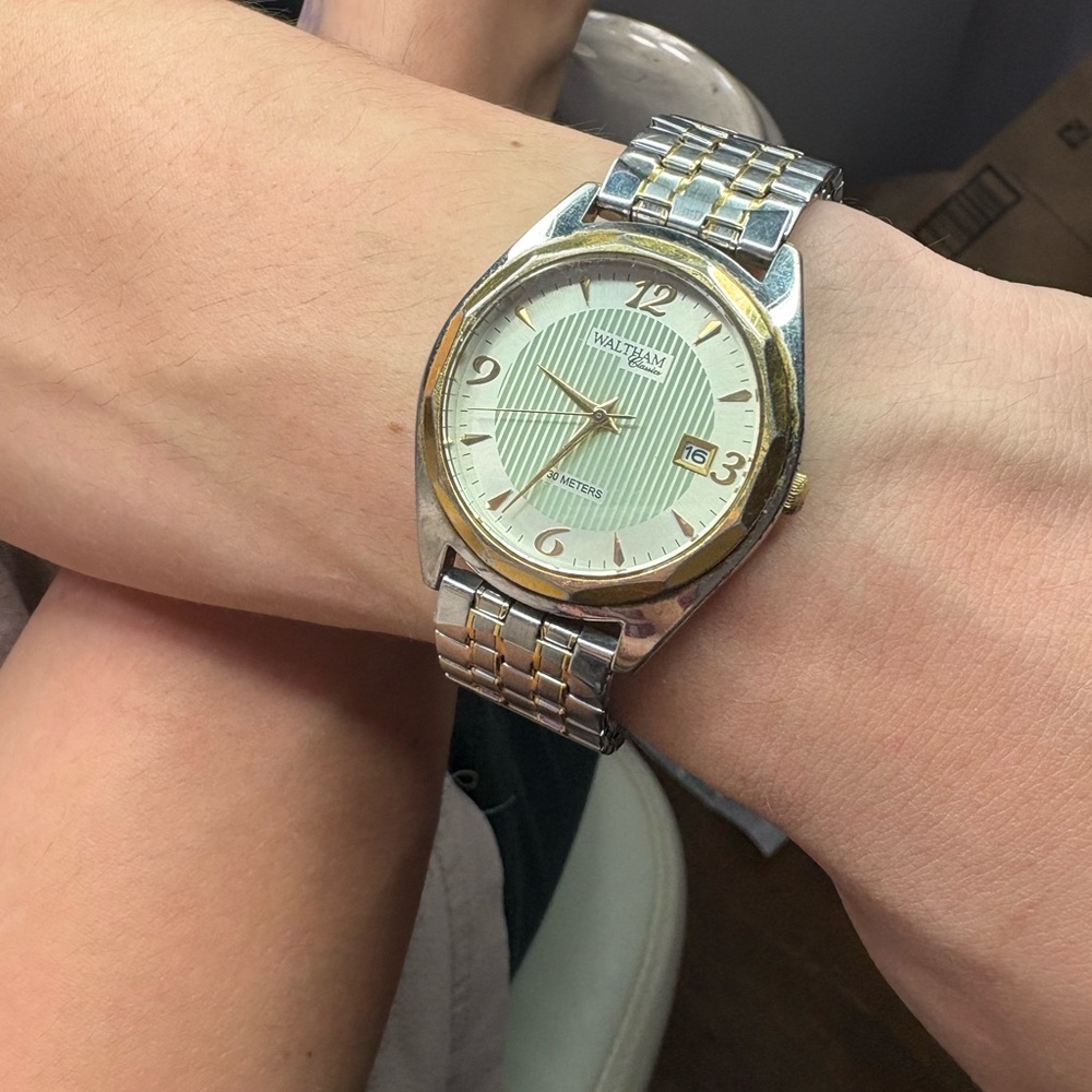 Waltham Two-Tone Watch